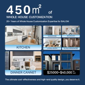 Modern Design Wine Wooden Display Cabinet Large Storage <strong>Bar</strong> Living Room - Product Image 5