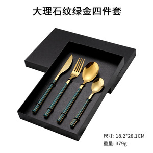 Bộ Dao Kéo Chất Lượng Cao Thép Không Gỉ Bạc Thìa Dĩa Và Dao Ưa Thích Bạc Cưới Flatware Vàng Bộ Dao Kéo - Product Image 5
