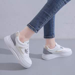 Nuove <span class=keywords><strong>Scarpe</strong></span> da Donna Singole <span class=keywords><strong>Sportive</strong></span> e Casual Piatte in Pelle Tinta Unita per Studentesse Primavera 2025 - Product Image 4