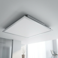 Plafonnier LED carré encastré 40W IP40 105LM/W ultra-plat pour bureau et maison