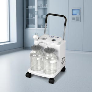 Appareil d'aspiration électrique à haut débit et à haute aspiration, unité mobile pour hôpitaux et centres médicaux, conception nouvelle, certifié CE, classe II - Product Image 2