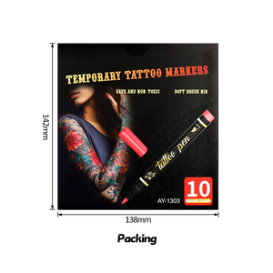 Wholesale 10 Colors Metallic Face Body Art Painting <strong>Pen</strong> Kit Easy Wash <strong>Temporary</strong> <strong>Tattoo</strong> Marker <strong>Pen</strong> for Skin - Product Image 3