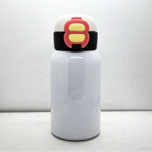 Gobelet isotherme à sublimation Subli-forward US avec couvercle rabattable, couvercles multifonctionnels, tasses droites blanches à sublimer - Product Image 3