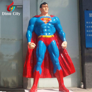 Personaje de la película de dibujos animados héroe estatua de fibra de vidrio de la figura - Product Image 3