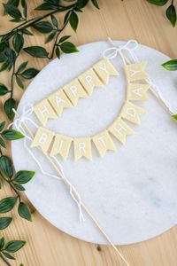 Hiasan Kue Ulang Tahun Pelangi dari Kain Felt, Spanduk <span class=keywords><strong>Mini</strong></span> Warna-warni, Dekorasi Topper Cupcake, Bendera Garland, untuk Anak Laki-laki Perempuan, <span class=keywords><strong>Baby</strong></span> Shower - Product Image 3