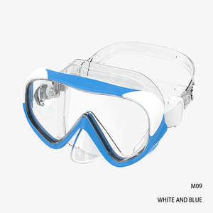 Produsen profesional dewasa lensa kaca Tempered Matte silikon tahan air Gratis masker Selam - Product Image 2