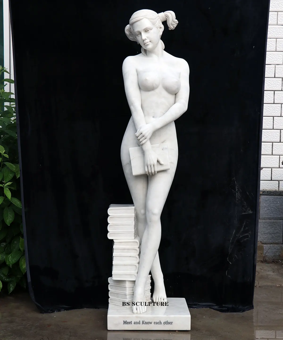 life size marble nude lady statue garden stone sculpture for sale