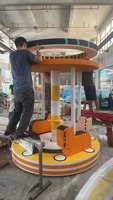 La dernière personnalisation du carrousel électrique pour animaux Octopus, convient aux terrains de jeux intérieurs pour enfants et aux aires de jeux pour enfants