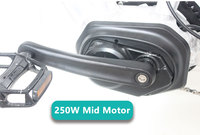 Vélo VTT électrique 250W à moteur central en alliage d'aluminium 29 "VTT électrique 36V 13Ah avec 11 vitesses