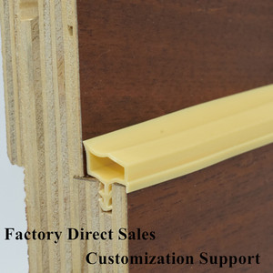 Guarnizioni per Porte e Finestre in Legno con Scanalatura Personalizzabili, Strisce in TPE/Silicone con Gamba Fissa, Insonorizzanti e Antipolvere - Product Image 3