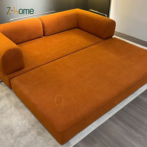 Juego de sofá comprimido Canapé de 3 plazas Canapé moderno barato Moderne Mullido de pana para sala de estar Sofá nuevo - Product Image 4