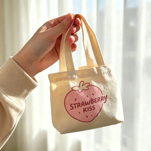 Bolsa de Lona Pequeña Personalizada con Diseño Sostenible y Multifuncional para Guardar Dulces, Regalo de Boda, Promoción de <span class=keywords><strong>Eventos</strong></span>, Mini <span class=keywords><strong>Bolso</strong></span> de Mano - Product Image 1