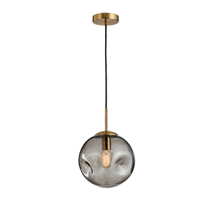Lampe suspendue moderne de luxe en verre texturé pour salle à manger, salon, chambre à coucher, style nordique, Dropshipping Shopify - Product Image 1