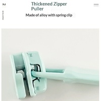 Tirette de fermeture éclair en nylon n°3, étanche, à tirage inversé, avec curseur autobloquant, plusieurs couleurs disponibles pour tentes
