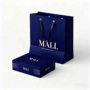 Sacs en papier personnalisés, sacs cadeaux, boîtes d'expédition populaires, série de boîtes imprimées, vos emballages avec sacs de shopping - Product Image 2