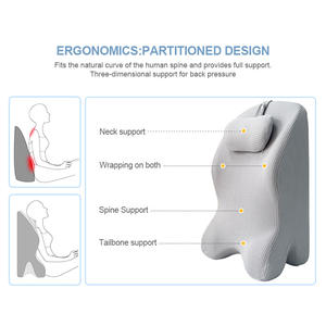 Oreiller de corps multifonctionnel moderne en mousse à mémoire de forme pour adultes, idéal pour <span class=keywords><strong>la</strong></span> lecture au chevet et l'utilisation du téléphone, oreiller pour dormir <span class=keywords><strong>sur</strong></span> le ventre pour les couples - Product Image 4