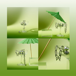Cenário de tela gradiente para produtos de fotografia de naturezas mortas para decoração e adereços de filmagem - Product Image 5