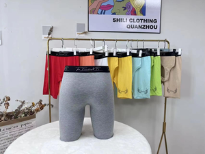 L&J OEM Grossiste Fabricant – Ensemble de boxers imprimés pour hommes, logo personnalisé, respirant, pour le sport et la course, sous-vêtements de sport - Product Image 5