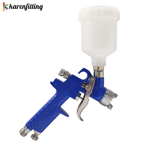 ปืนพ่นสีระบบ HVLP ขนาดเล็ก หัวฉีด 1.0 มม. สำหรับพ่นสีรถยนต์ ขายดี - Product Image 2