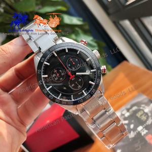 5A-grade quality Leisure outdoor men's quartz watch with red hands, waterproof strap, calendar, high-end luxury sports watch - Product Image 3
