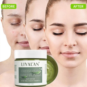 <span class=keywords><strong>Masque</strong></span> facial hydratant et détoxifiant à l'argile verte au thé <span class=keywords><strong>matcha</strong></span>, à base de kaolin naturel, personnalisable en gros - Product Image 4