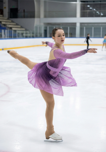 Vestido de Patinaje Artístico, Ropa de Pole Dance, <span class=keywords><strong>Disfraz</strong></span> de Baile Latino para Mujeres y Niñas, Vestidos de <span class=keywords><strong>Patinadora</strong></span>, Trajes de Competición de Patinaje y Baile, Económicos - Product Image 5