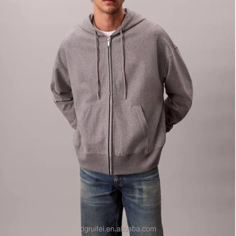 Oversized Zip-up Custom Hoodie
