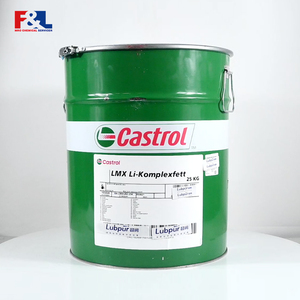 Grasso al Litio Complesso Originale <span class=keywords><strong>Castrol</strong></span> LMX Li-Komplexfett ad Alte Prestazioni, Fusto da 25 KG per Cuscinetti Industriali - Product Image 1