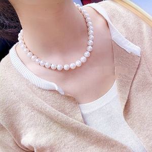 Collar de Alta Gama con Micro Perlas de Agua Dulce Naturales de Alto Brillo para Mujer, Regalo de Cumpleaños o Día de la Madre - Product Image 3