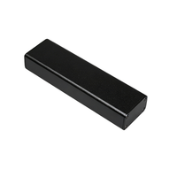Kotak Aluminium Mini Kecil untuk PCB, Casing Aluminium Portabel, Kotak Heatsink Aluminium Pabrik, Kotak Aluminium Kecil