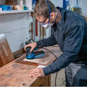 <span class=keywords><strong>Ponceuse</strong></span> excentrique <span class=keywords><strong>BOSCH</strong></span> GEX 125-1AE 220V 125mm, machine à poncer à vitesse réglable, meuleuse à disque, outil électrique - Product Image 6