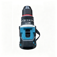 Perceuse à percussion sans fil 20V OEM/ODM avec moteur sans balais, jeu de 10 mm, qualité professionnelle, vitesse variable, couple de 325 in-lb, batterie incluse pour le métal