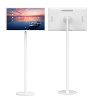 Pantalla Inteligente Portátil de 32 Pulgadas con Batería, Tablet TV Android 13 con Pantalla Táctil In-Cell para el Hogar y Transmisión en Vivo