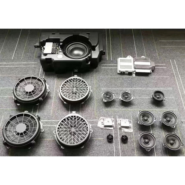 Berlin Voice 3D Surround Car Audio Speaker Kit Fit 2014-2024 for Porsche Macan Full Amplifier Tweeter Modification Assembly