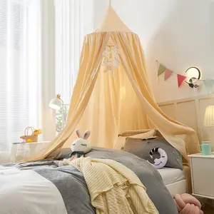 Dossel de cama infantil personalizado para interior, barraca de brincar para crianças