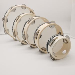 Pandereta con lentes transparentes para niños, accesorios de instrumentos educativos - Product Image 2