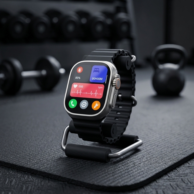 Latest 2026 Exclusive LTE Smart Sports Watch Fitness Tracker Blood Oxygen Monitoring Anti-Fall Silicone Amoled Display Iwatch