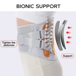 FSPG grosir turmalin dapat disesuaikan penopang punggung bawah medis penjepit sabuk pinggang Lumbar tekanan panas untuk pria dan wanita - Product Image 4