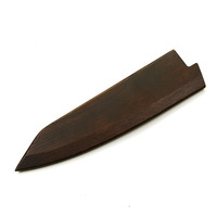 Funda protectora de madera OEM ODM para cuchillos, tipo Saya, de nogal negro