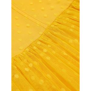 Nuevo Vestido de Verano para Mujer, Sin Mangas, Ecológico, Transpirable, Tejido, Corte en A, Bloques de Color, Talla Grande - Product Image 6