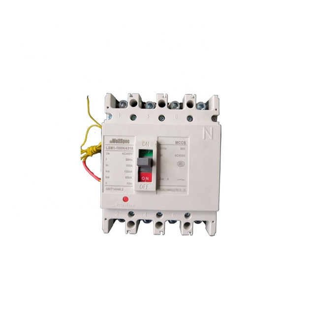 Price List Mccb schneider Smart Breaker Mccb Mcb Elcb 4 Pole Mccb LSM1-100H/4310 100A Molded case Circuit Breaker