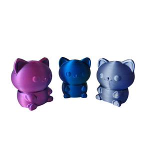 ของเล่นแมวหมุนได้ พิมพ์ 3 มิติ สีสันสดใส สไตล์ใหม่ ปี 2025 แบบปรับแต่งได้ ของเล่นพลาสติกเพื่อการศึกษา ช่วยคลายเครียด - Product Image 1