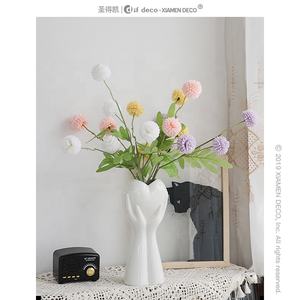 مزهرية مصنوعة يدويًا على شكل جسم إنسان, مزهرية حديثة مصنوعة يدويًا لتزيين المنزل من السيراميك - Product Image 2