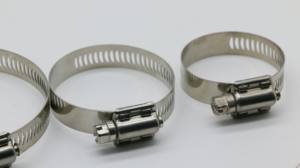 Klem Selang Baja Tahan Karat Kustom Sampel Gratis SUS 300 Klem Selang Roda Gigi Spiral Klem Selang Otomotif Besar - Product Image 3