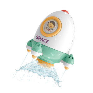 LKTOYS Meilleures ventes en gros : Jouet de bain pour bébé en plastique, pommeau de douche rotatif en forme de fusée à jet <span class=keywords><strong>d</strong></span>'<span class=keywords><strong>eau</strong></span> - Product Image 1