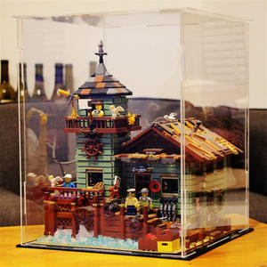 Péniche bord de mer rue scène bloc jouets taverne modèle bricolage Construction briques ensemble blocs de construction jouet - Product Image 5