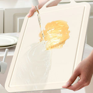 أحدث المنتجات الواصلين حديثًا استخدام على الوجهين البيج الغذاء الصف الفولاذ المقاوم للصدأ الخضروات البلاستيكية للمقبض - Product Image 2