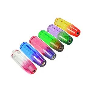 Acrylic pha lê bong bóng dần dần thay đổi Shifter bát giác phẳng đầu Shifter 15cm treo Bánh Đầu