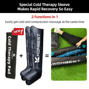 Bottes de pressothérapie à air comprimé rechargeables à 6 chambres avec contrôle de la taille et de la durée réglables pour les athlètes - Haute qualité - Product Image 4