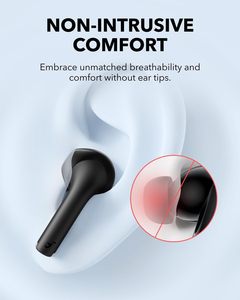 Audífonos Semi-Intraaurales con Cancelación de Ruido ENC, Resistentes al Agua IPX5, Bluetooth 5.3, Carga Rápida, 36 Horas de Reproducción, LED, Anker Soundcore K20i - Product Image 2
